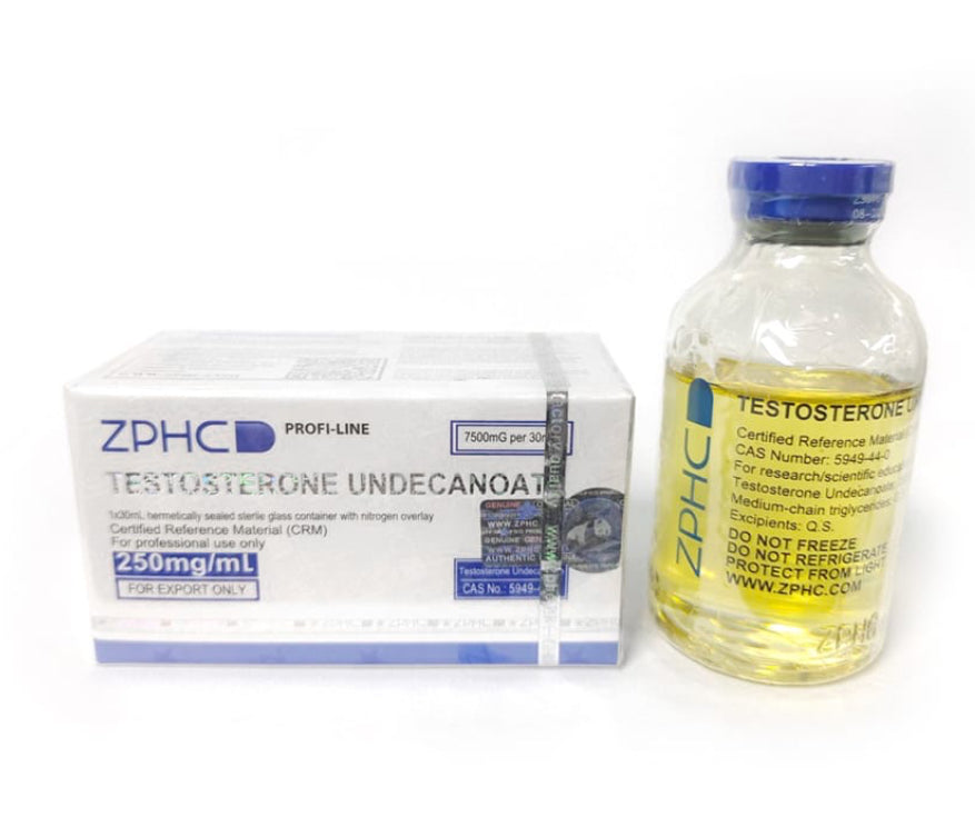 Testosterone Undecanoate ZPHC — 250 mg/ml (30 ml) تيست انديكانويت zphc  لل Trt