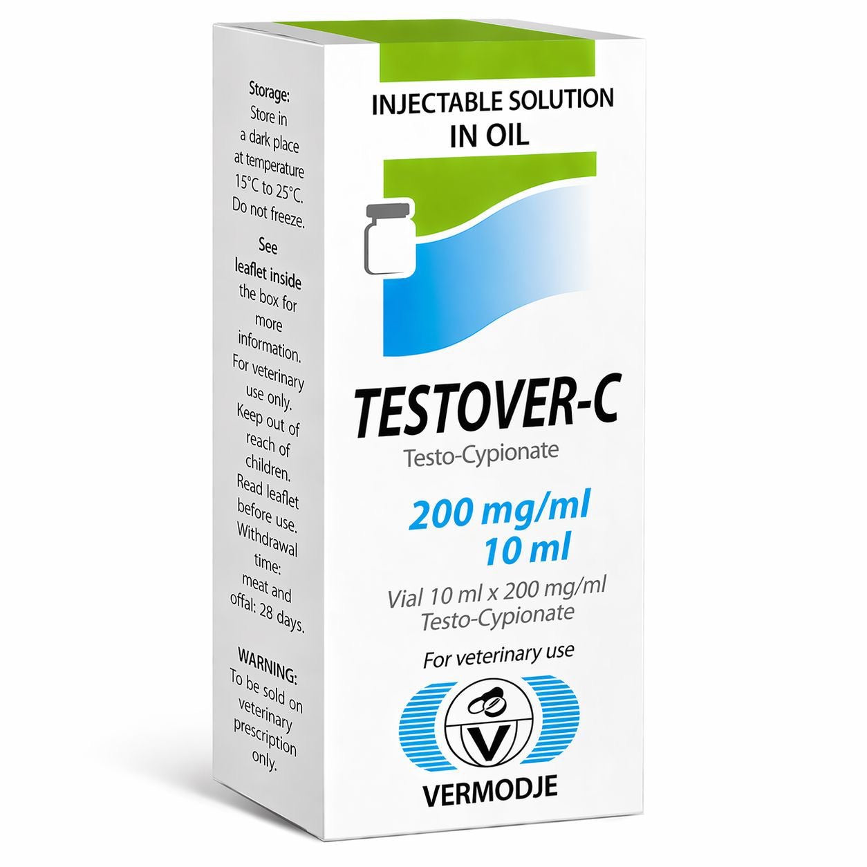 Testover-C 200mg/ml 10ml (Testosterone Cypionate) - Vermodje
