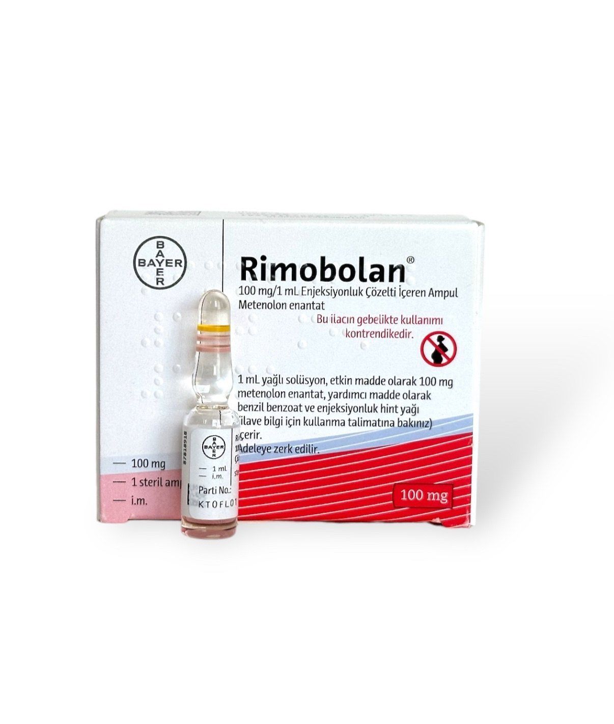 Rimobolan 100mg (Metenolone Enanthate) - Bayer