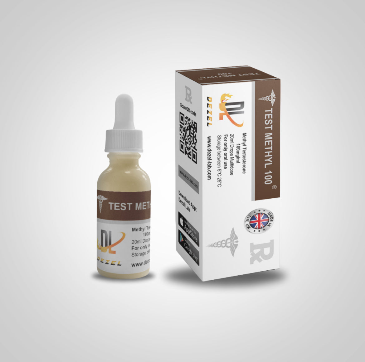 TEST METHYL 100  قطراا تيست ميثيل (تيستستيرون فموي)