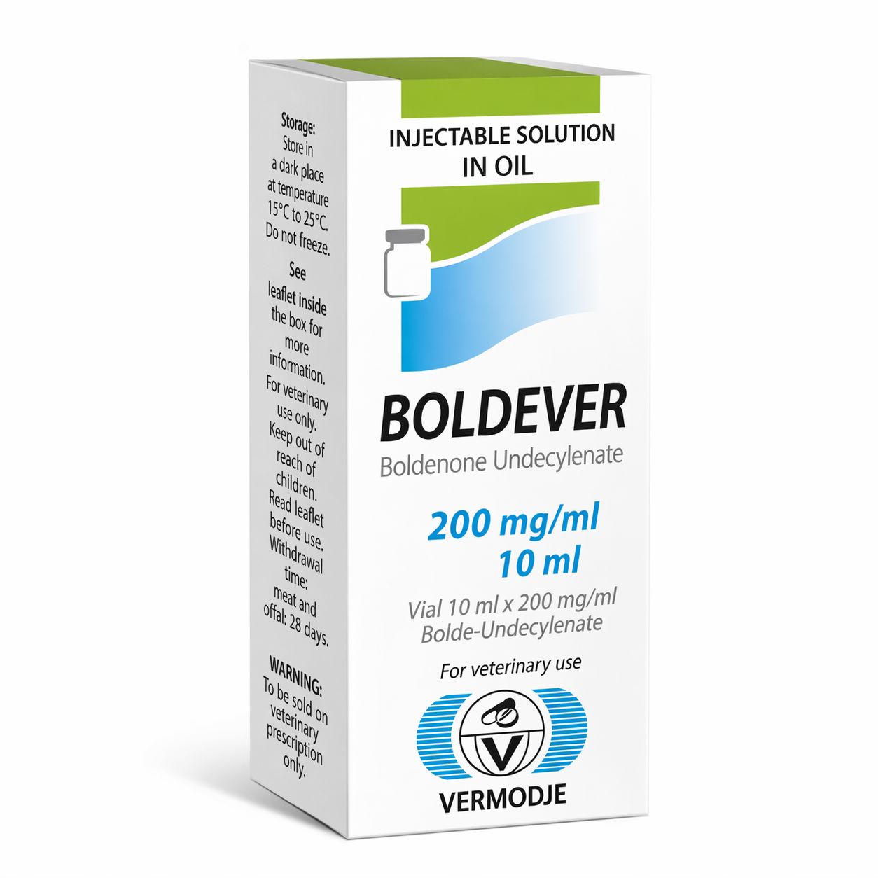 بولدينون تركيز 200 BOLDEVER Vial 10ml x 200mg/ml Bolde- Undecylenate