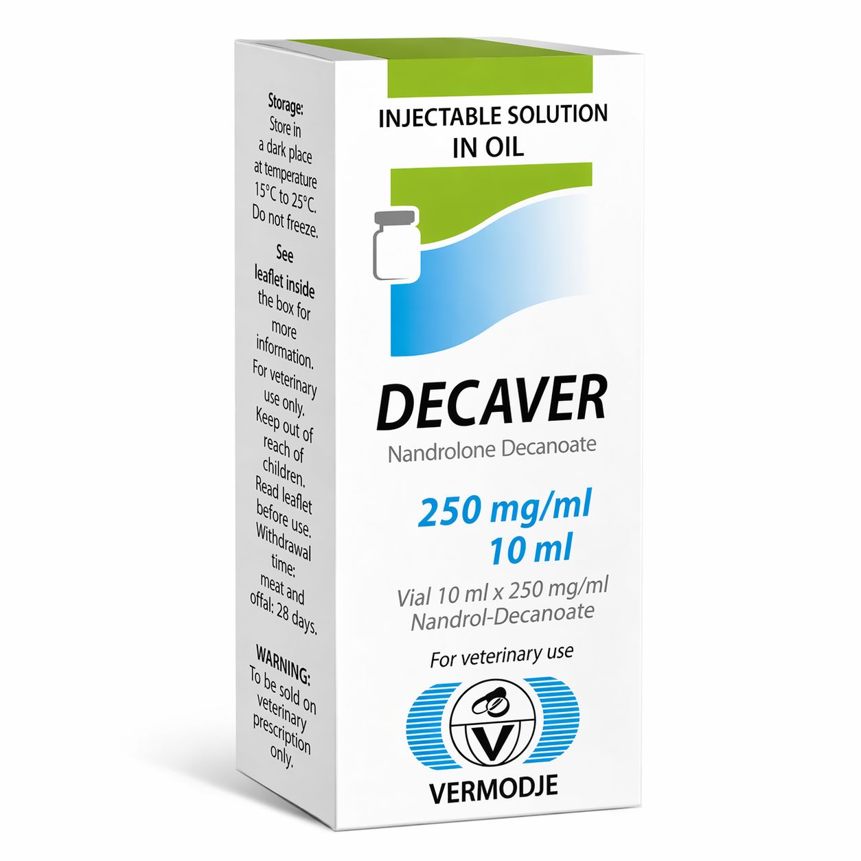 ديكا تركيز 250 DECAVER Vial 10ml x 250mg/ml Nandrol-Decanoate
