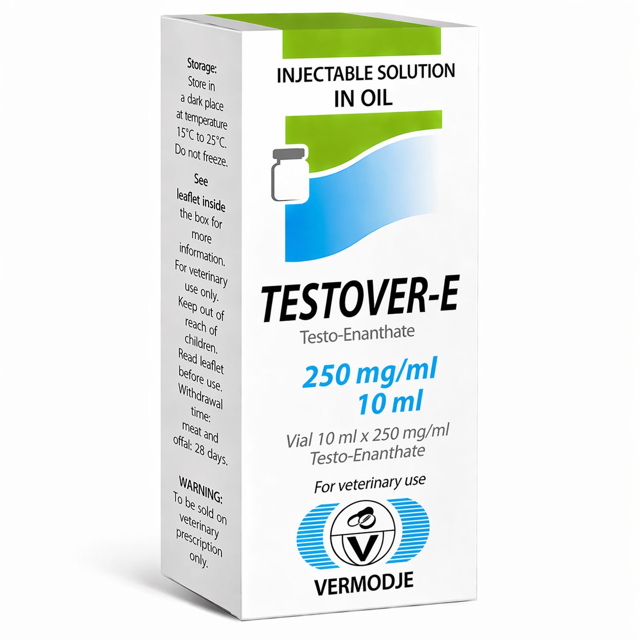 TESTOVER-E Vial 10ml x 250mg/ml Testo-Enanthate